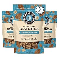 Vista 11 de Granola de trozos de mantequilla de almendras con azúcar reducida