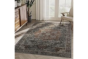 5x7 Brown Vintage Rug: Timeless Style and Durability