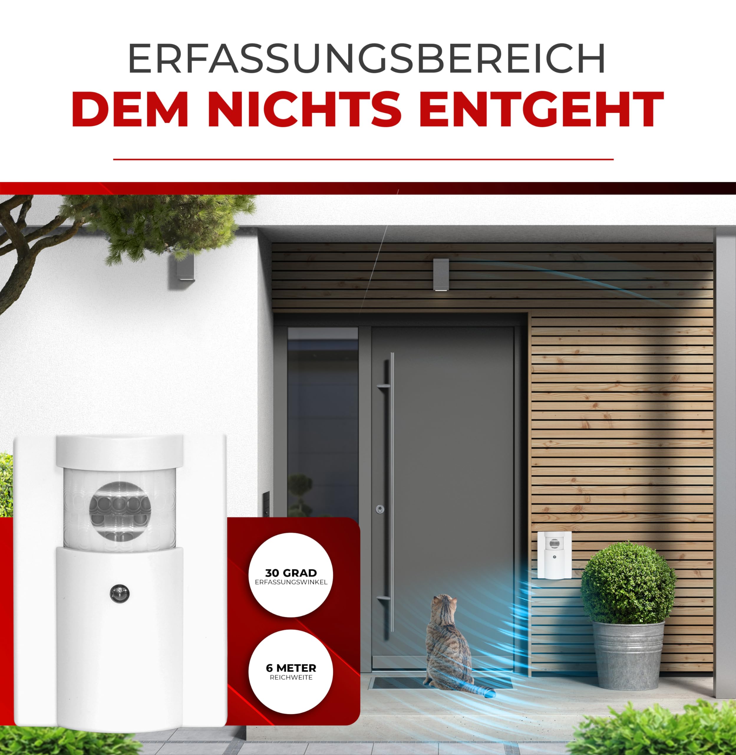 HEIDEMANN Funkklingel Set HX Pet - Haustierklingel - erweiterbar - HX Funklingel