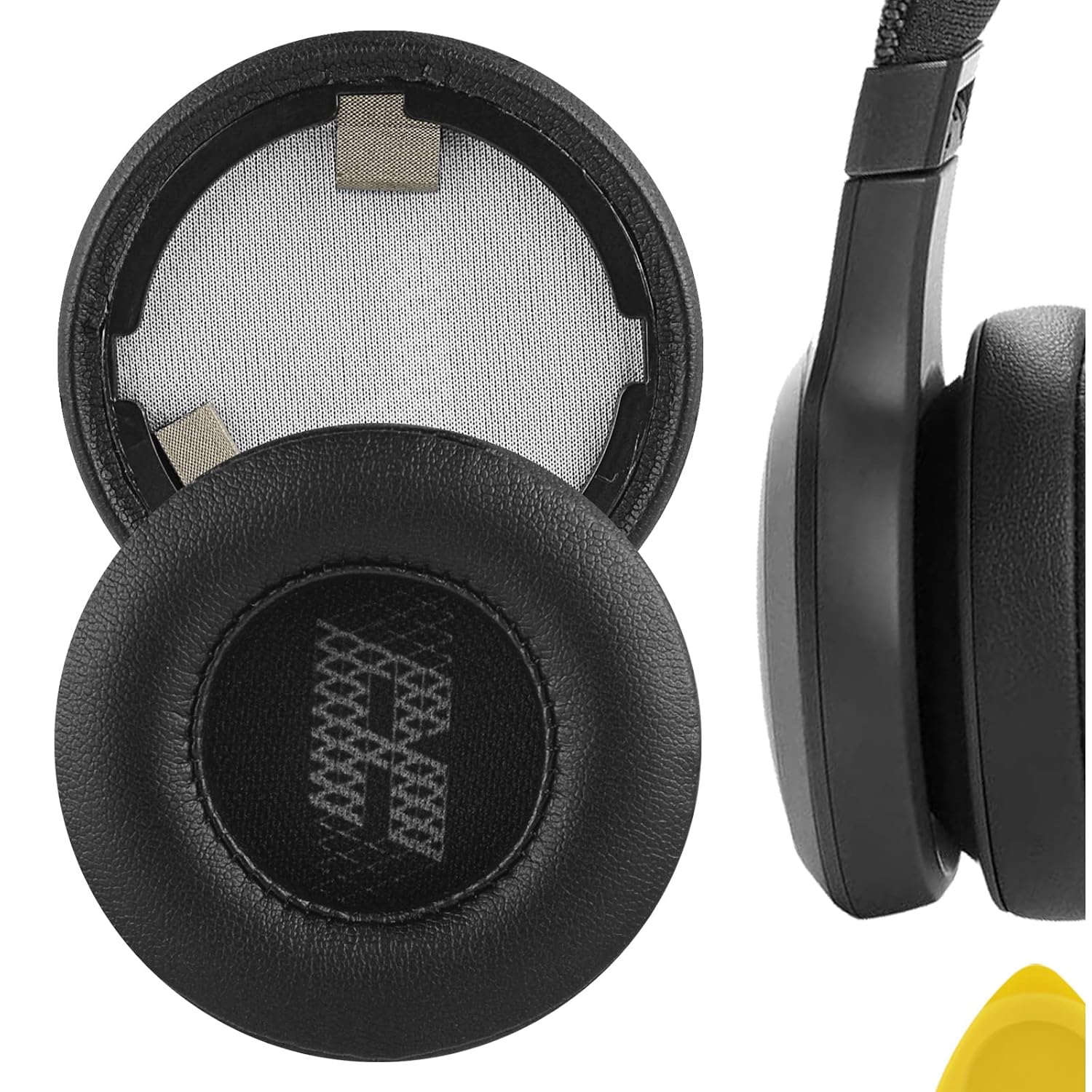 Geekria QuickFit Protein Leather Replacement Ear Pads for JBL Live