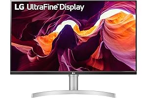 LG 27-Inch UltraFine 4K UHD Monitor (27UL850-W)