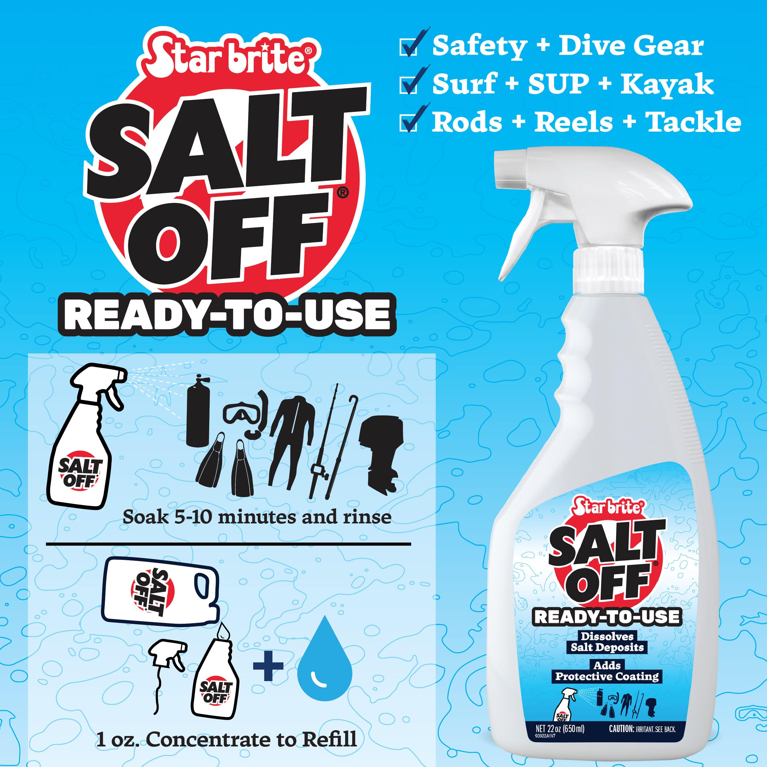 Star brite Salt Off Protector with PTEF 32 oz