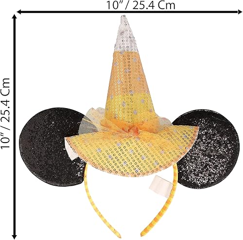 Miniatura 3 de Disney Diademas con orejas de Minnie Mouse para viajes a parques temáticos y vacaciones