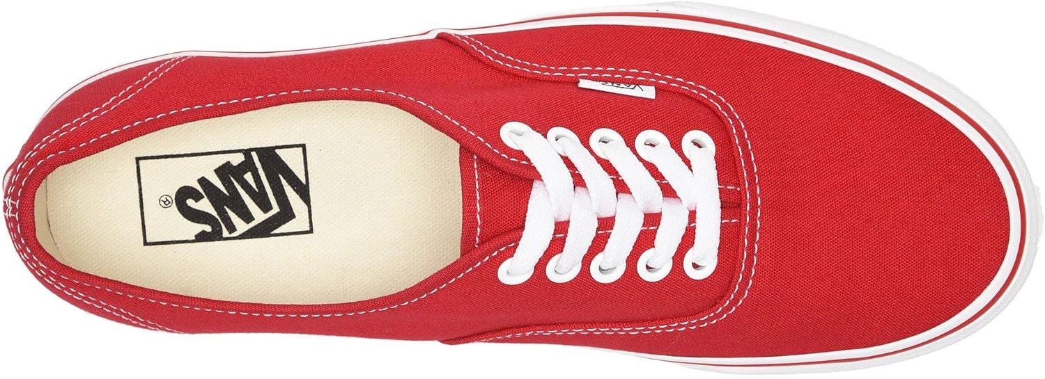 Vans Authentic 8.5 Women/7 Men Red