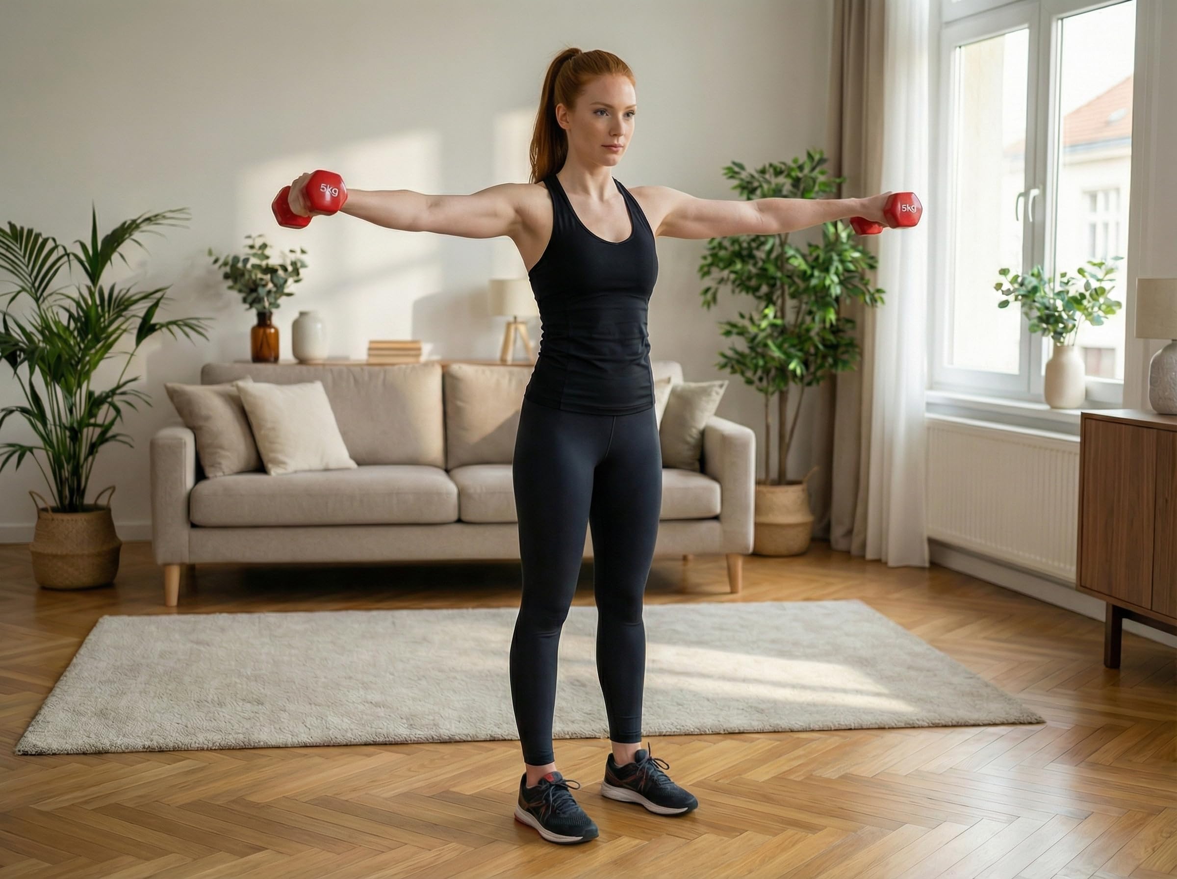 Lupex Shop - Coppia Manubri Esagonali in Ghisa Rivestiti in Vinile Rosso – Pesi Fitness da 1,5 a 10 kg – Antiscivolo e Antirotolo – Palestra Casa & Allenamento Forza