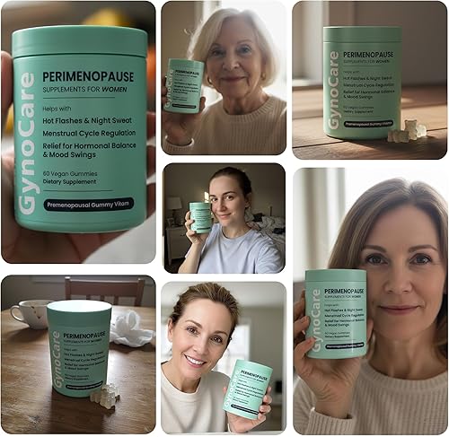 Miniatura 5 de Suplementos para la perimenopausia para mujeres  Vitaminas gomosas premenopáusicas  Alivio para el equilibrio hormonal y cambios de humor  Apoya la