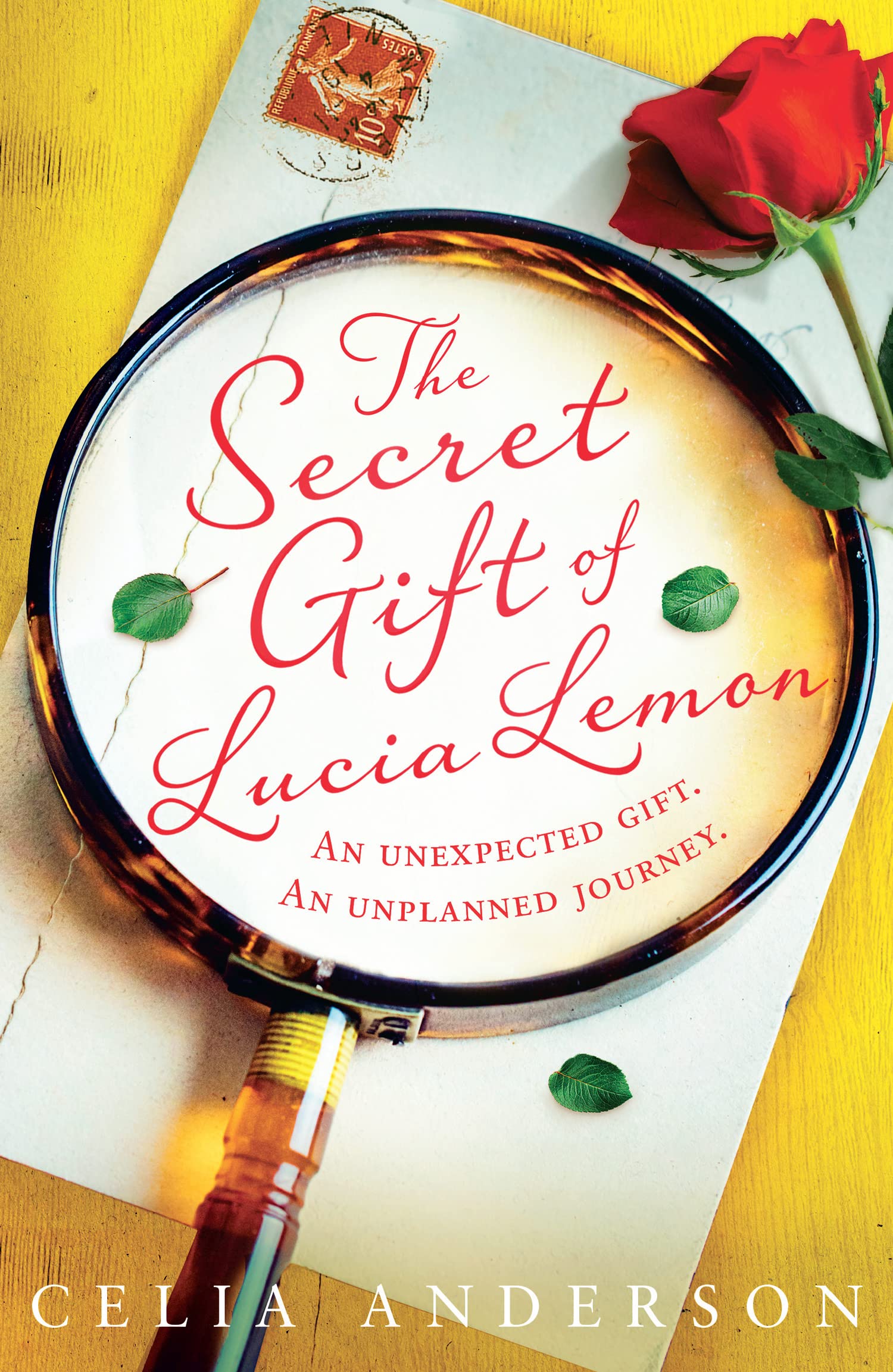 The Secret Gift of Lucia Lemon the most feel good  by Celia Anderson PAPERBACK