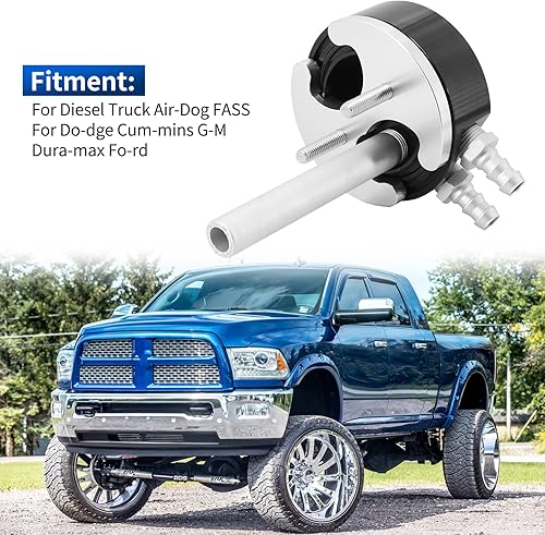 Miniatura 2 de Depósito de combustible con retorno integrado para FASS para AirDog para Dodge 5.9 Cummins Ram 2500 W350 para Ford F250 F350 Powerstroke para