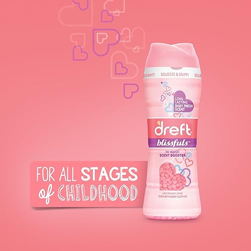 Miniatura 5 de Dreft Blissfuls - Cuentas potenciadoras de aroma de lavandería para lavadora aroma fresco para bebé 148 onzas
