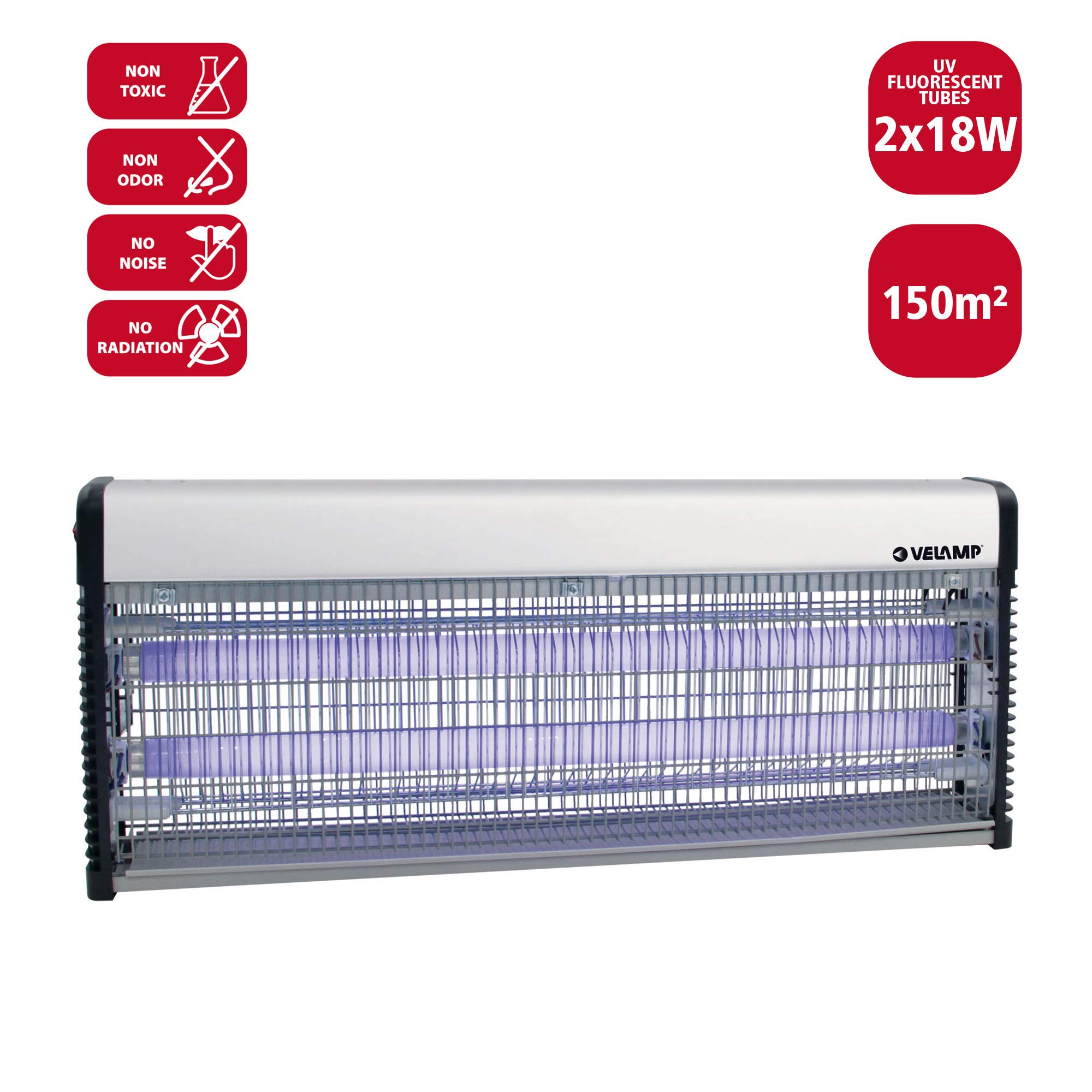 VELAMP moustiquaire électrique gris