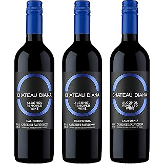 Chateau Diana Zero Alcohol Removed California Cabernet Sauvignon (3x 750 ml.)