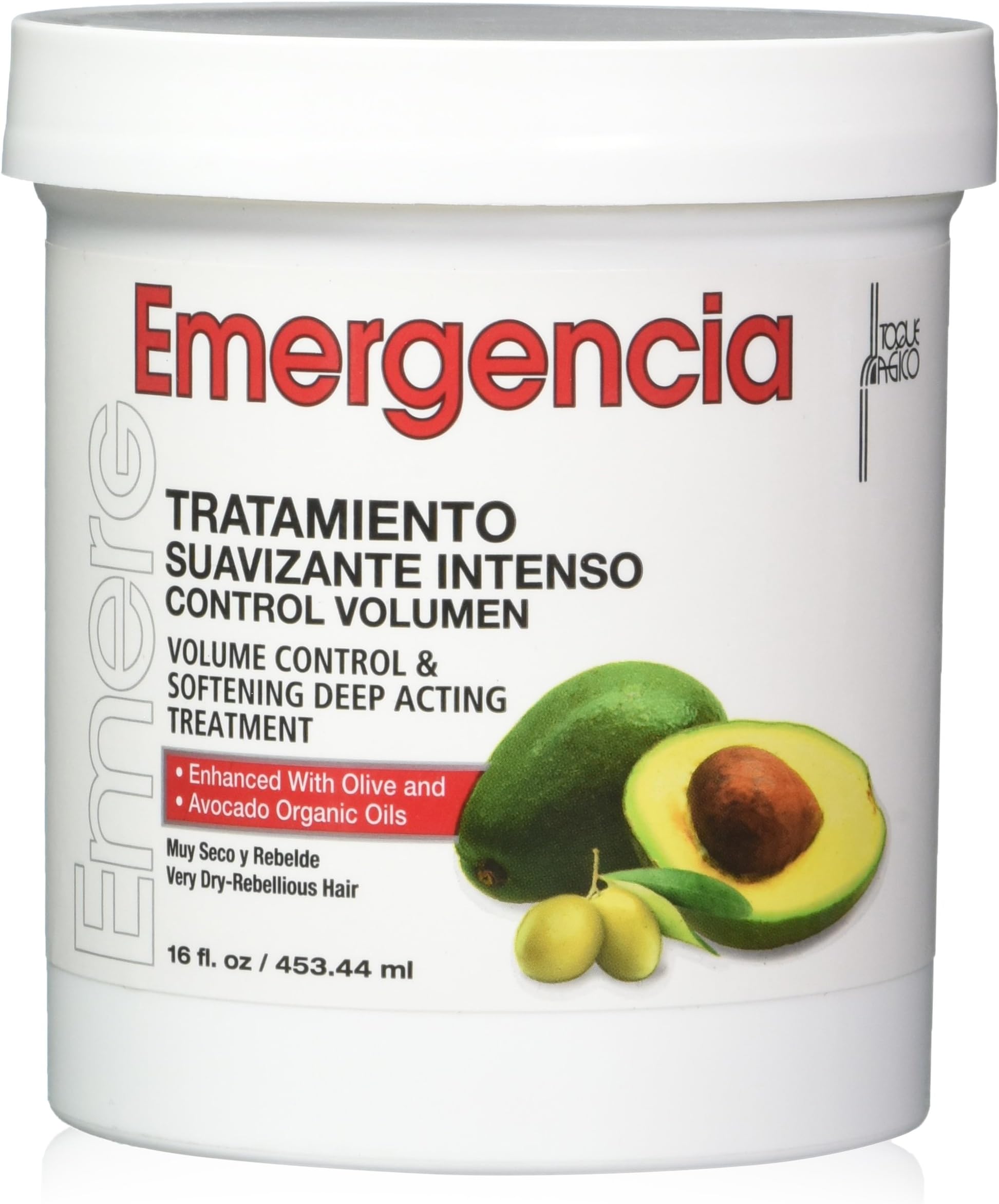 Toque Magico Emergencia Volume Control and Softening Deep Acting Mask, 16 Ounce