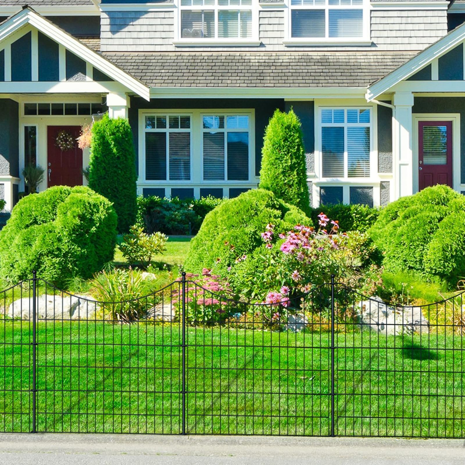 Stainless Animal Barrier Garden Fence 10Pack, 32x10in No