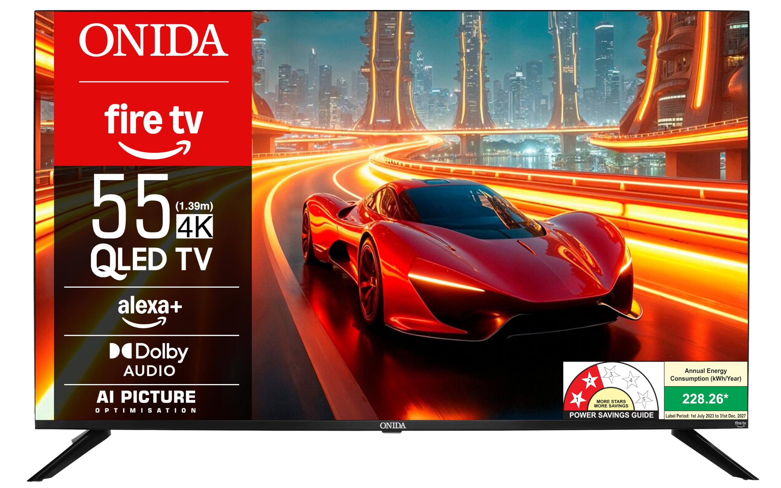 Onida 108 cm (43 inch) Ultra HD 4K Smart LED Fire TV 43UFD — Amazon image 17