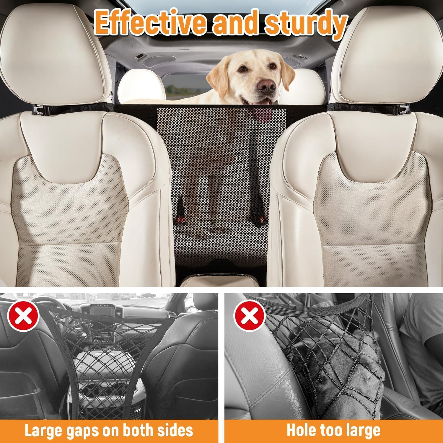 Barrera de Coche para Perros para VW TOURAN/TIGUAN