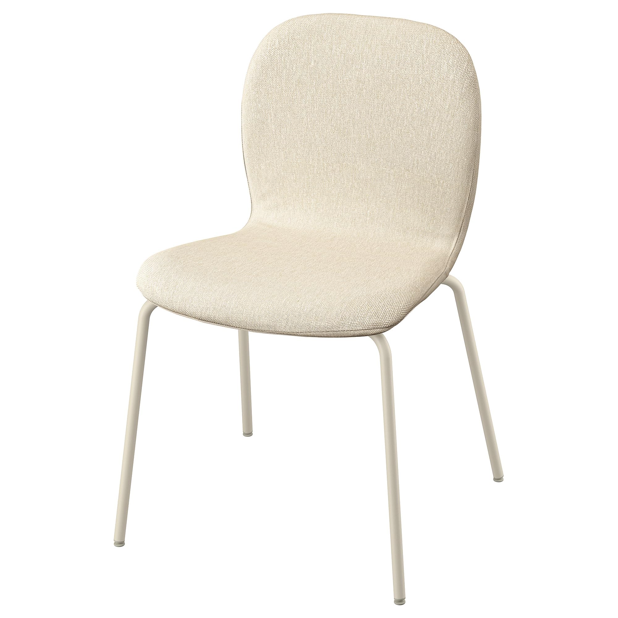 Chaise ProTuning SKÅLSTA finie les assises inconfortables avec ce modèle métal et beige
