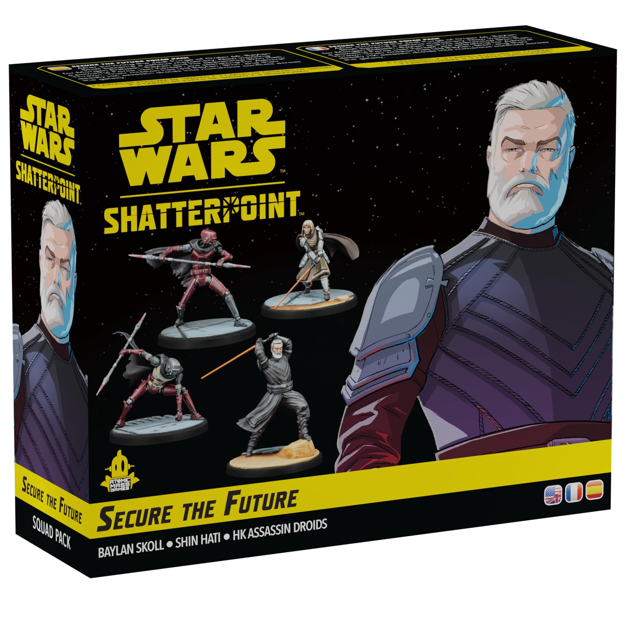 Asmodee | Star Wars: Shatterpoint - Secure The Future Squad Pack | Miniatures Game | Ages 14+ | 2 Players | 90 Minutes Playing Time