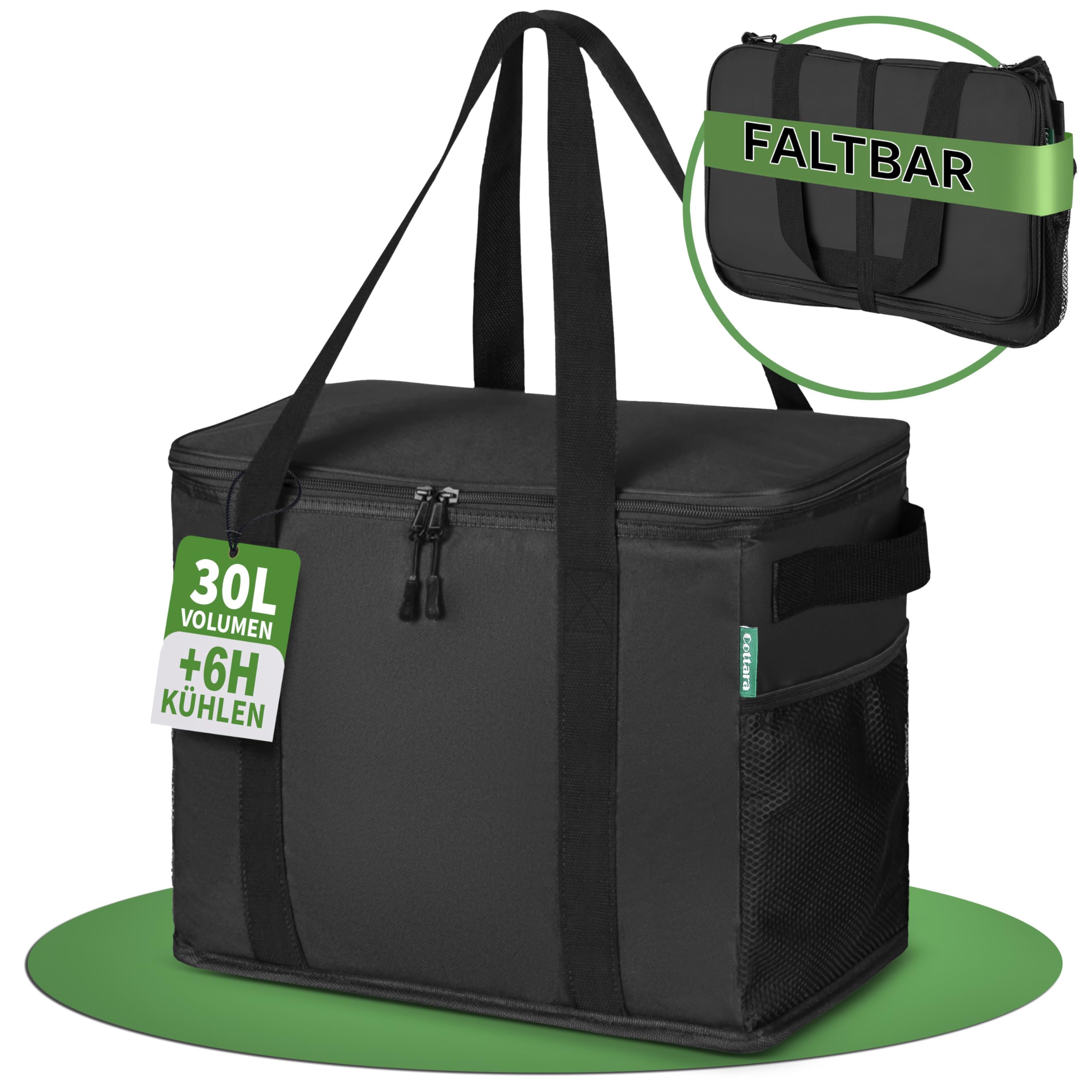 COTTARA® grote opvouwbare boodschappentas 3-pack & fruitnet – stabiele grote opvouwbare boodschappenmand met verstevigde bodem – Ideale boodschappentas voor winkelwagen & kofferruimte – 80 L Grijs COTTARA® grote opvouwbare boodschappentas 3-pack & fruitnet – stabiele grote opvouwbare boodschappenmand met verstevigde bodem – Ideale boodschappentas voor winkelwagen & kofferruimte – 80 L Grijs