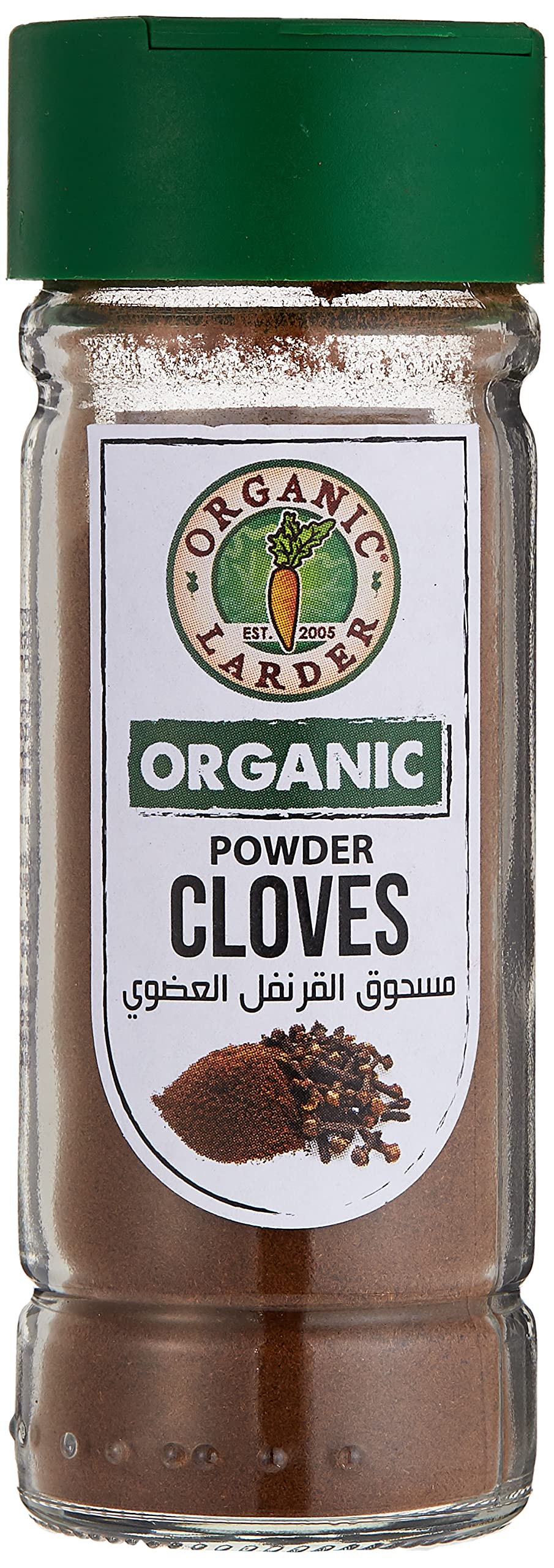 Organic Larder Cloves Powder, 40 gm