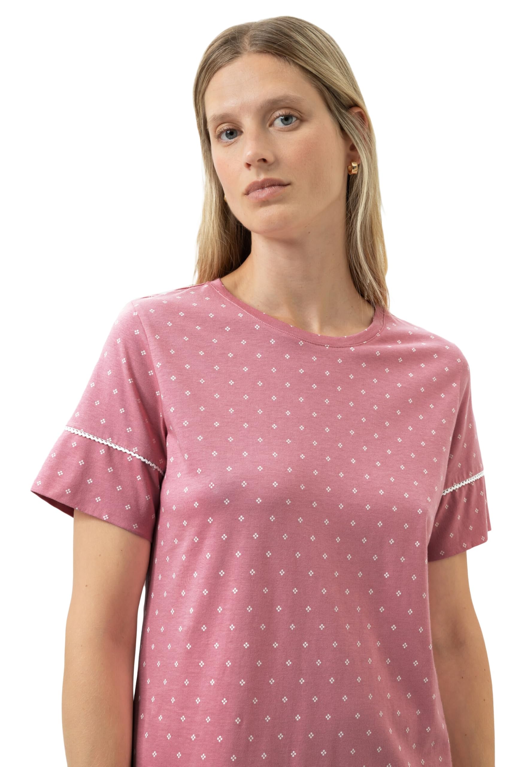 Mey Nachtwäsche Serie Crochet Dots Damen Nachthemden