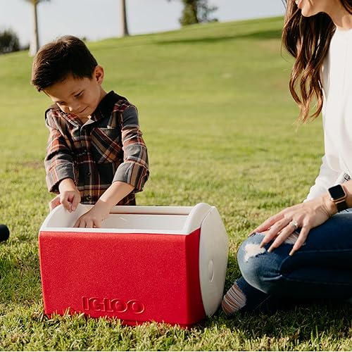 Miniatura 11 de Igloo Hielera Playmate Pal para almuerzo de 14-16 cuartos de galón Rojo,Azul/Blanco,https://www.amazon.com/dp/undefined