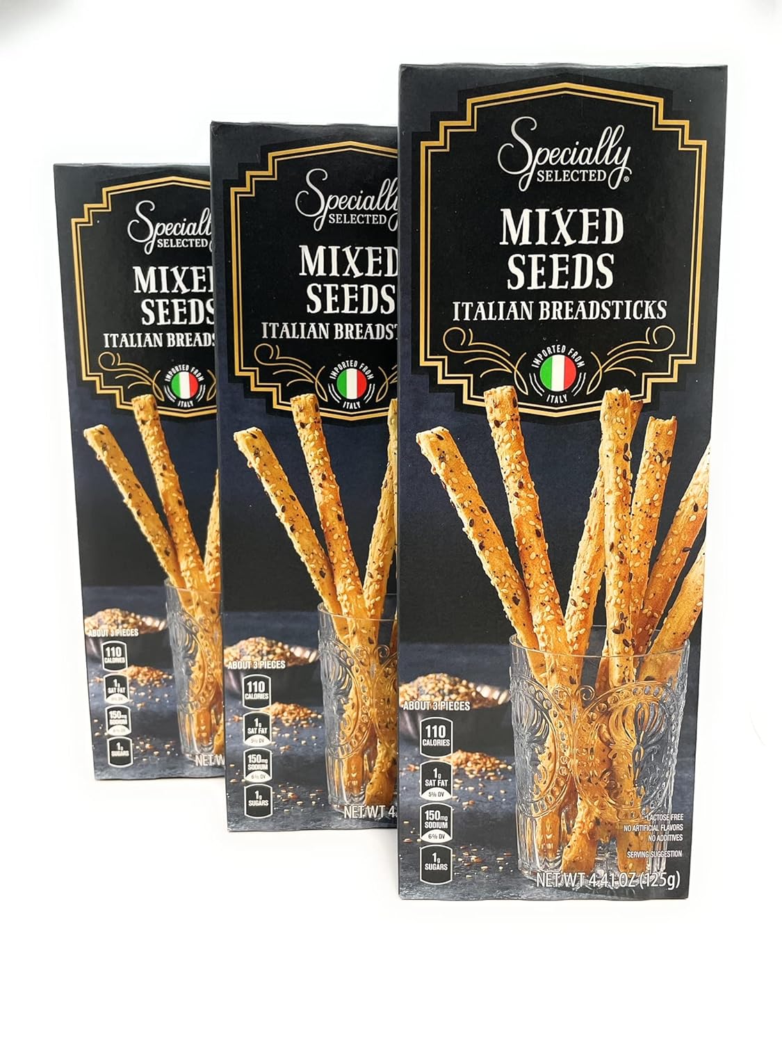 Specially Selected Mixed Seeds Italian Breadsticks 4.41 oz