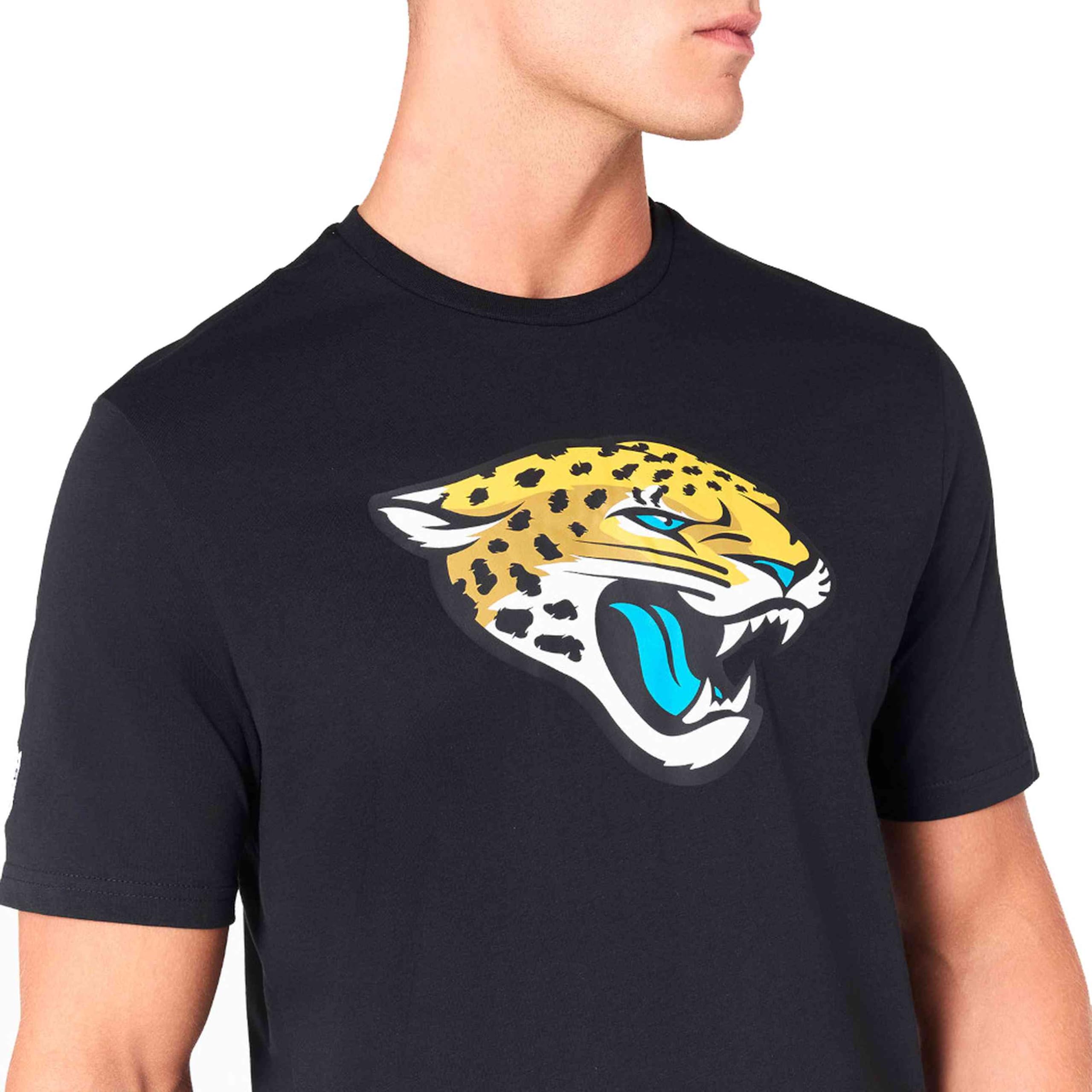 New Era Jacksonville Jaguars NFL Team Logo Black T-Shirt