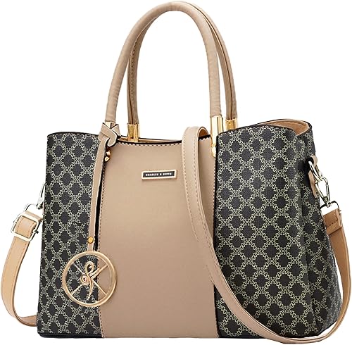 Miniatura 11 de KURGOOL Bolsos y bolsos de mano para mujer, bolso de hombro con asa superior, bolsa de mensajero para mujer