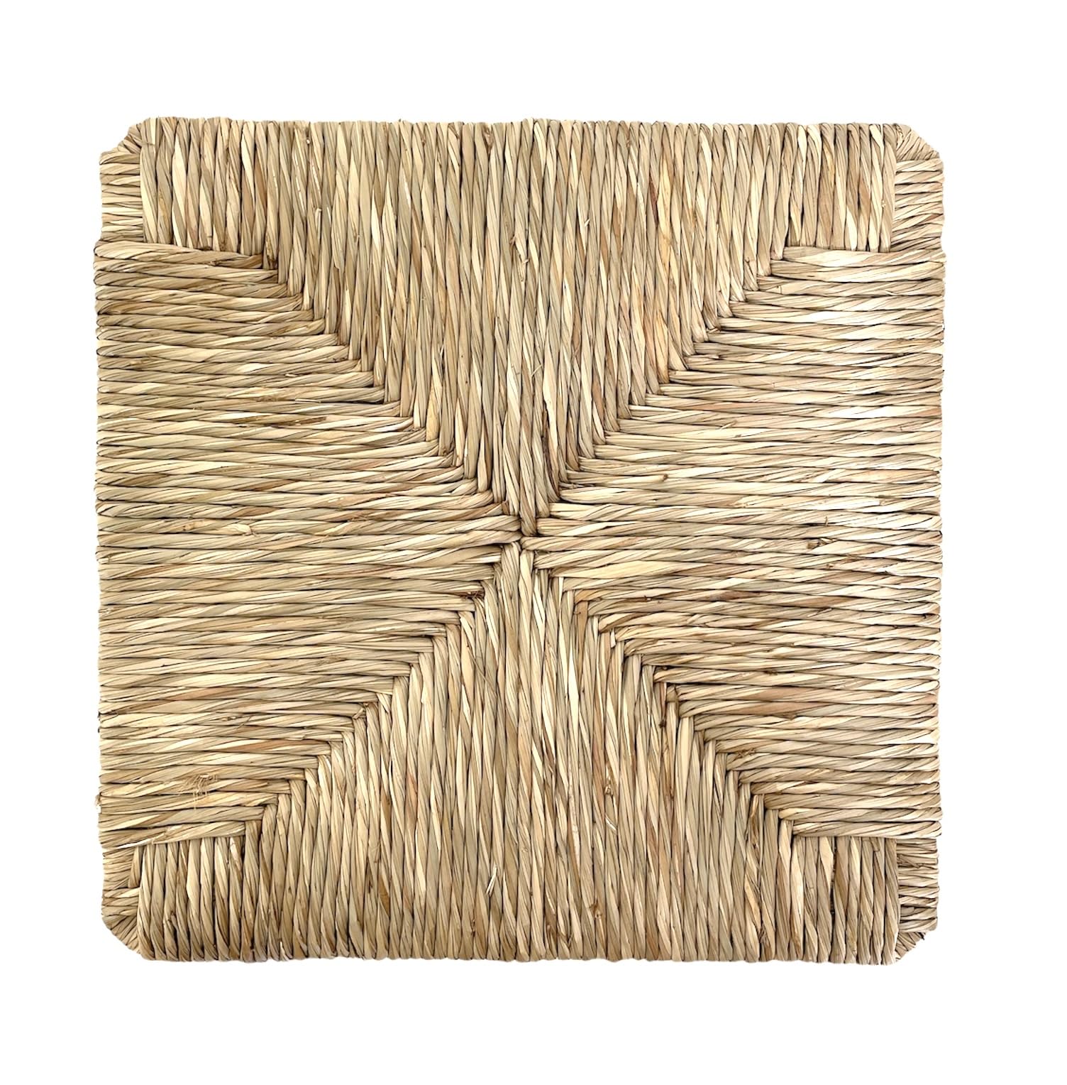 ZStyle Juego de asientos de paja mod. 925 33 x 33 – Mod. 990 37 x 33 x 40 cm Asiento de repuesto para sillas, marco fondo para sillas de paja silla + fieltros de regalo hierba pantano (1) … (925-4