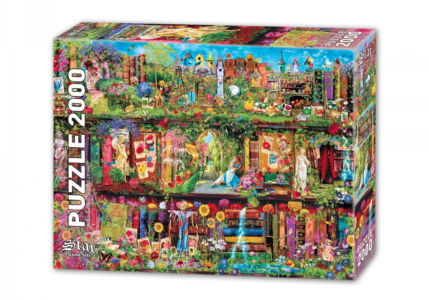 Star Oyun Aletleri Raftaki Bahçe, 2000 Parça Puzzle
