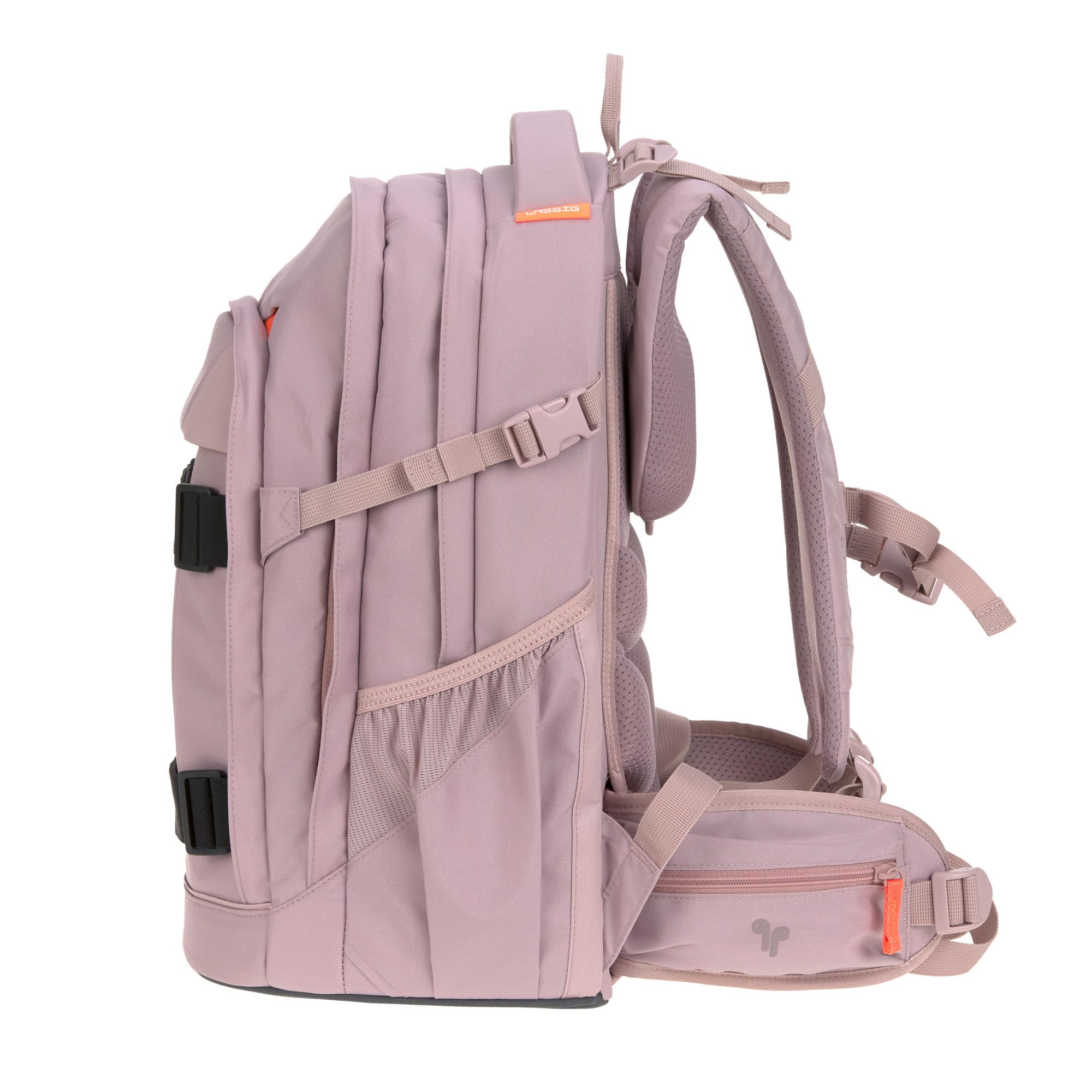 Lässig BOLD Zaino scolastico ergonomico 30 L Mauve