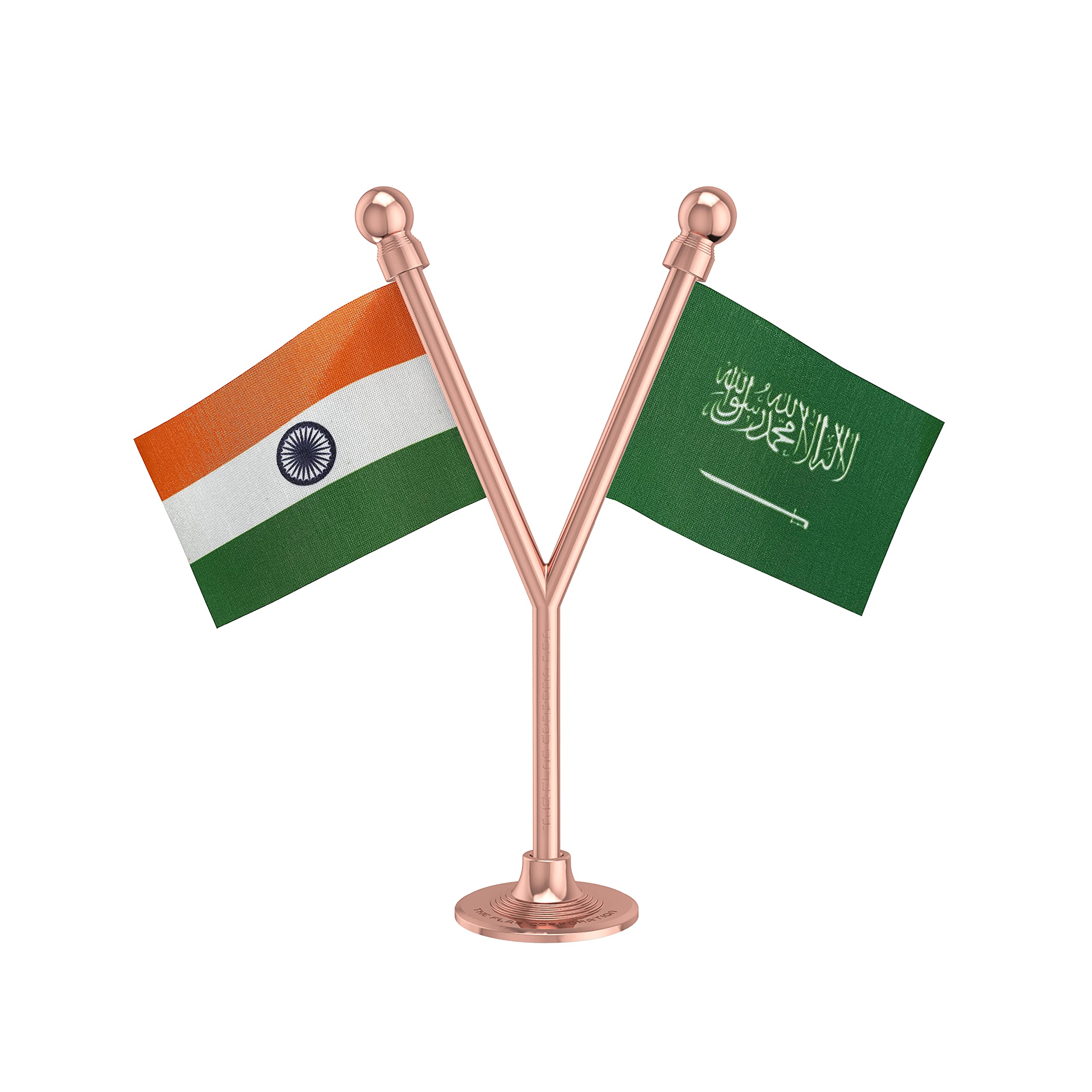 The Flag Corporation India & Saudi Arabia Car Dashboard Flag 2in x 3in With A Plastic Blush Rose Gold Base (B09NY579MH) Amazon Price History, Amazon Price Tracker