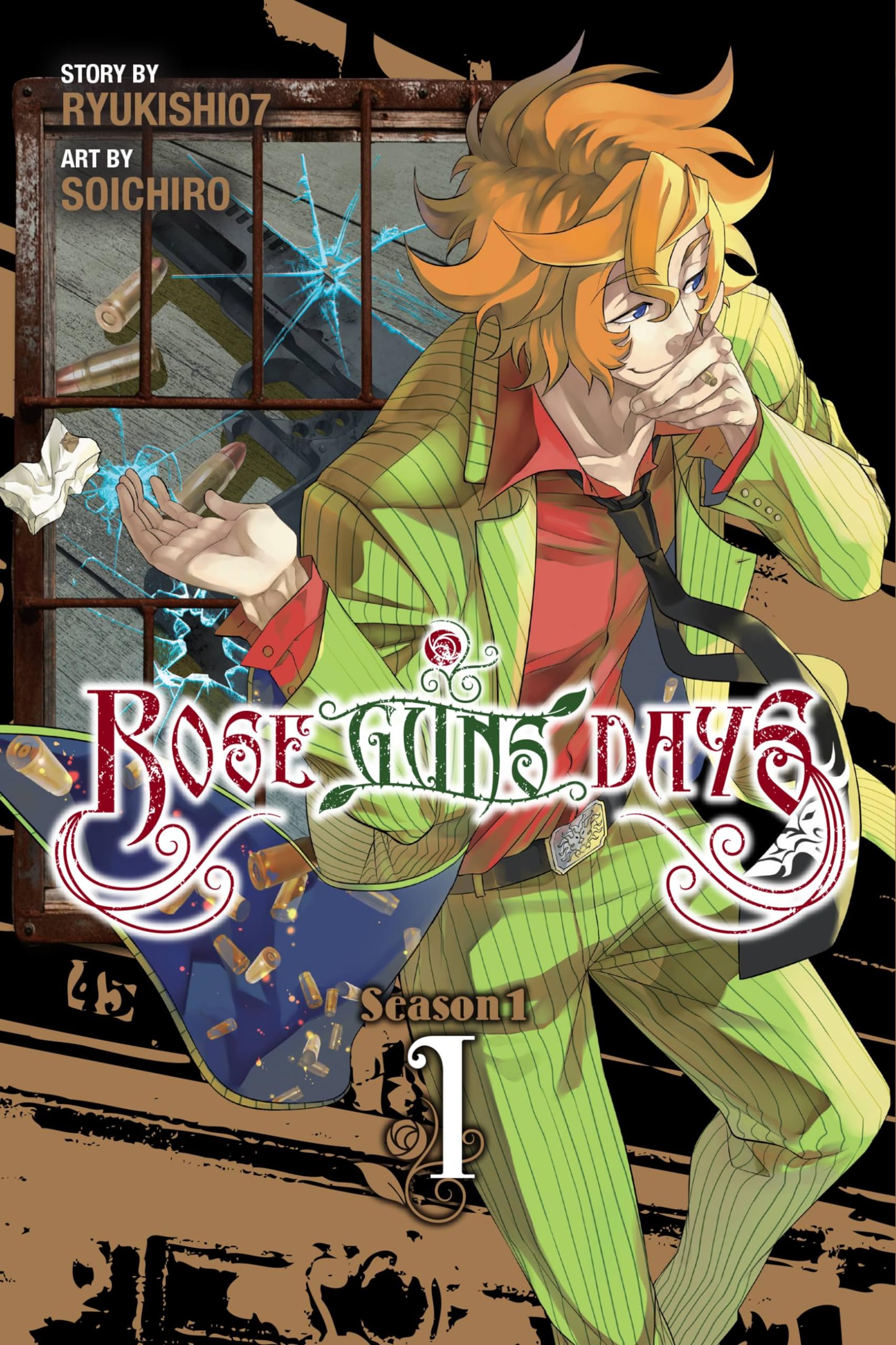 Rose guns days 復讐は黄金の香り 10冊 全巻セット 蓮乗寺メイ Rose