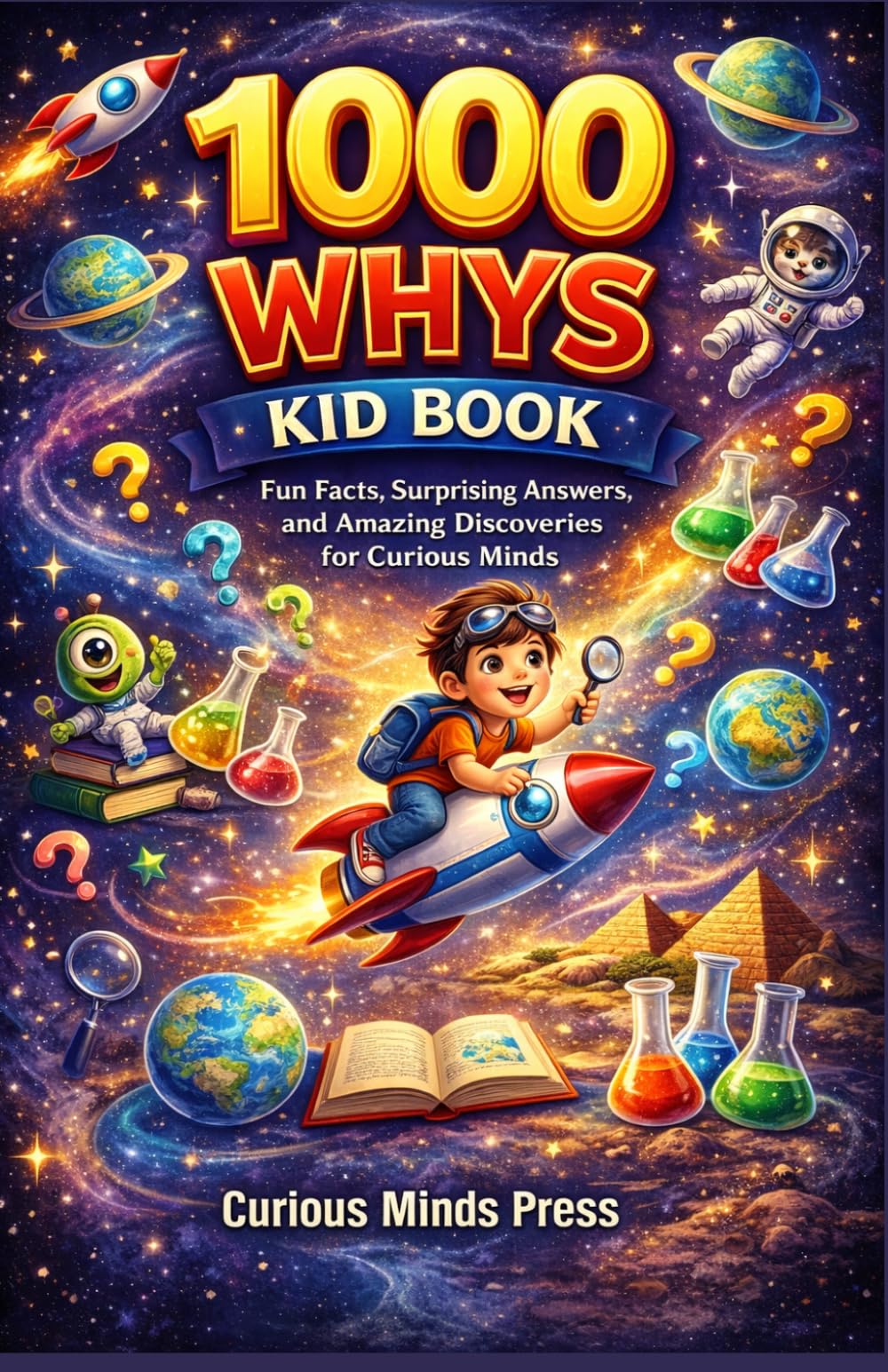 1000 WHYS KID BOOK: Fun Facts, Surprising Answers, and Amazing Discoveries for Curious Minds