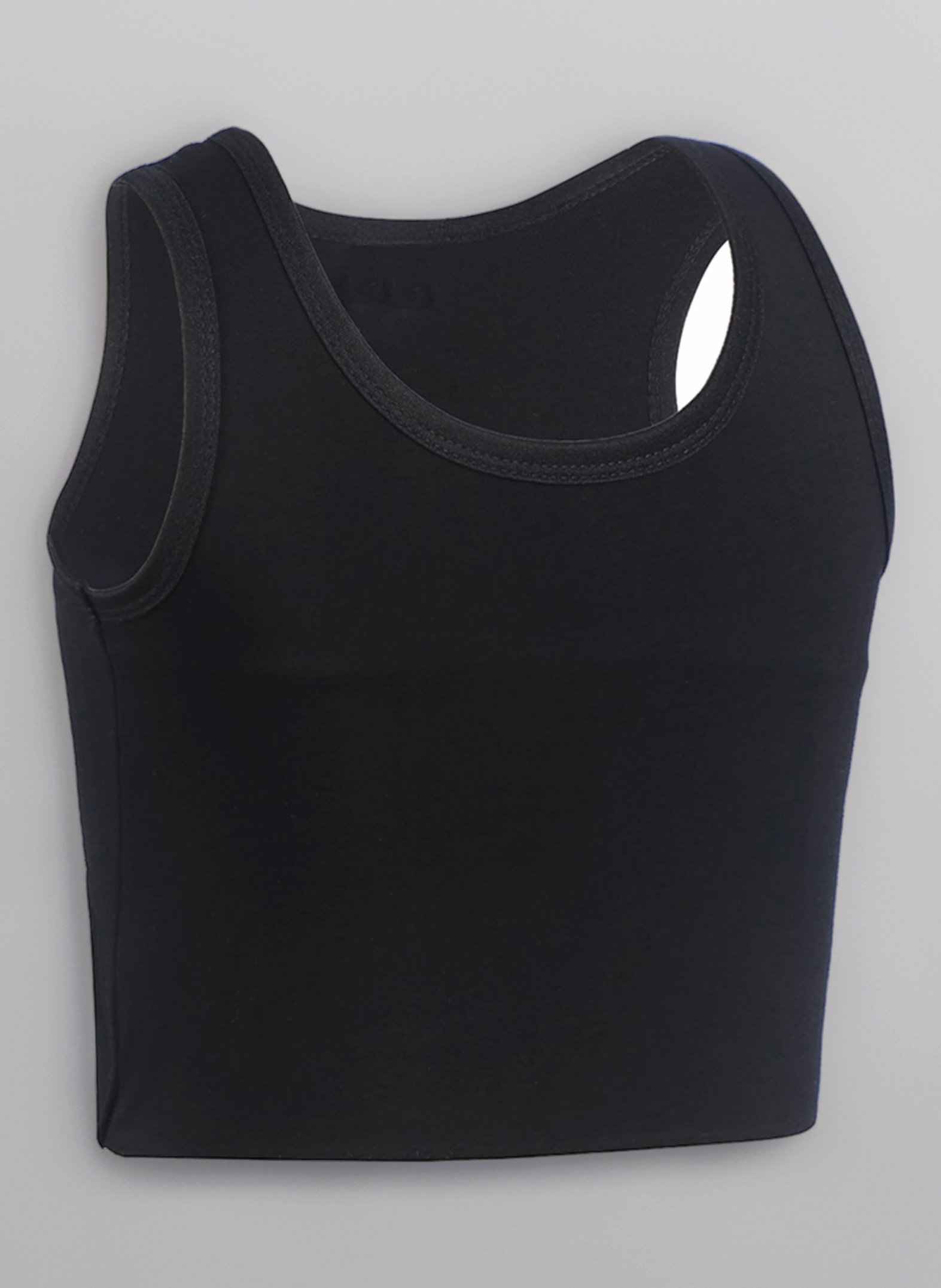 JARAZIN Women Transgender Tomboy FTM Pull On Closure Elastic Chest Binder Pullover Tank Top