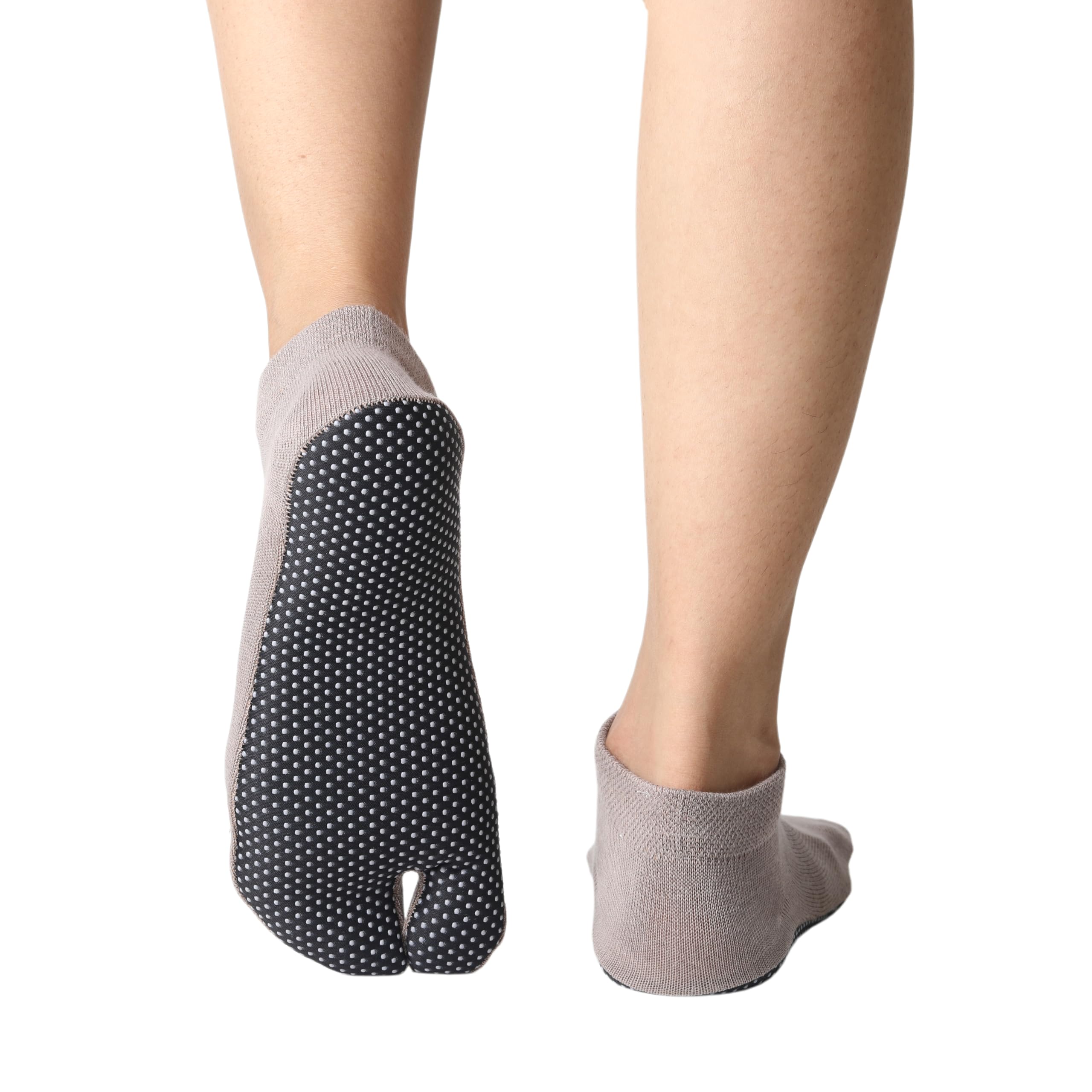 Footmate Socks Pack Of 5 Anti Skid Sponge Bottom Toe Ankle Cotton Socks for Women 4