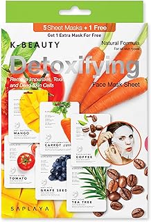 Saplaya K-Beauty - Paquete múltiple de mascar...