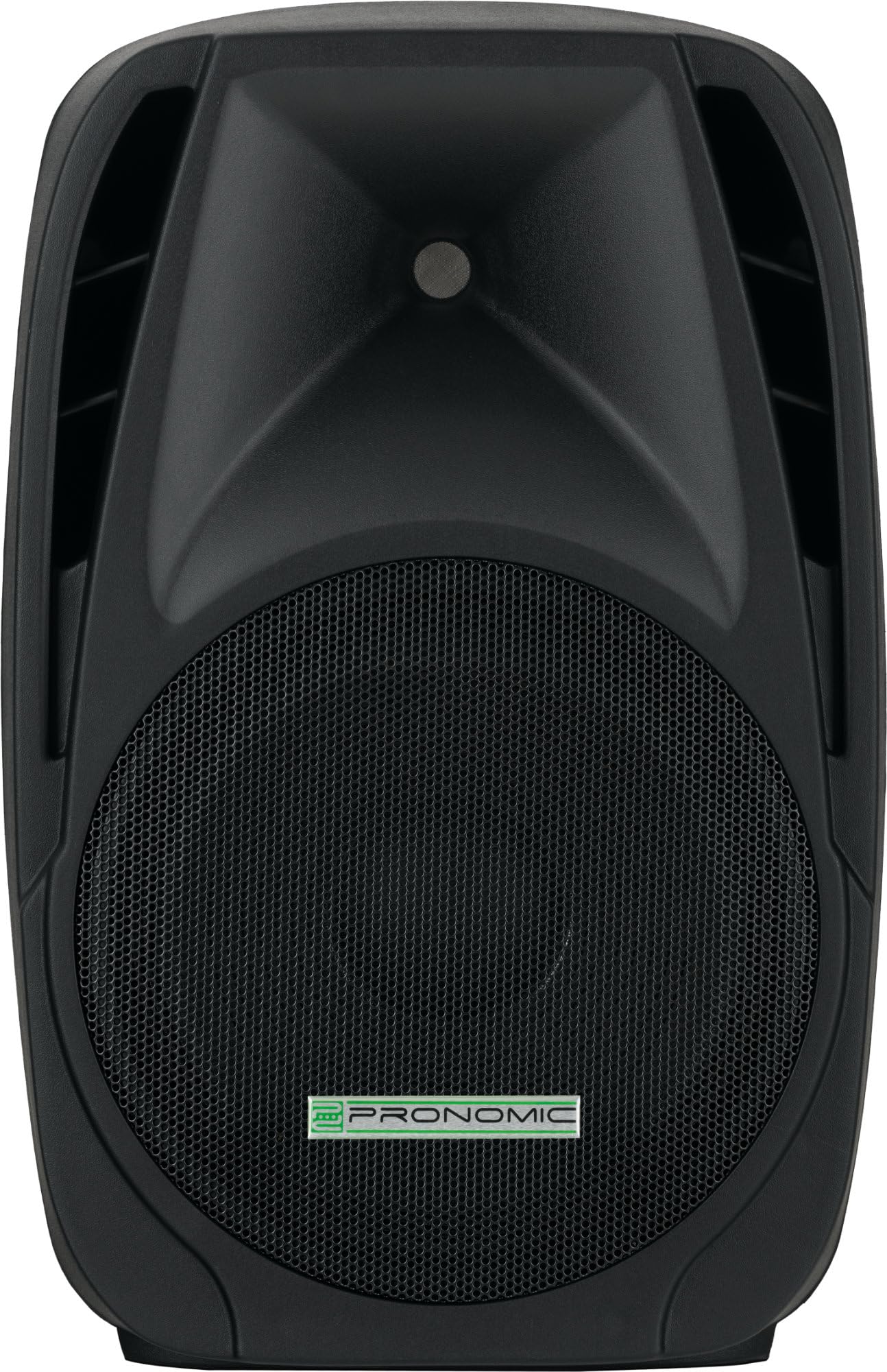 Pronomic 118S-212A Impianto PA Attivo - set PA attivo con 1 subwoofer da 18" e 2 satelliti da 12" - 600 watt potenza totale (RMS) - inclusi supporti per casse e cavi da 10m
