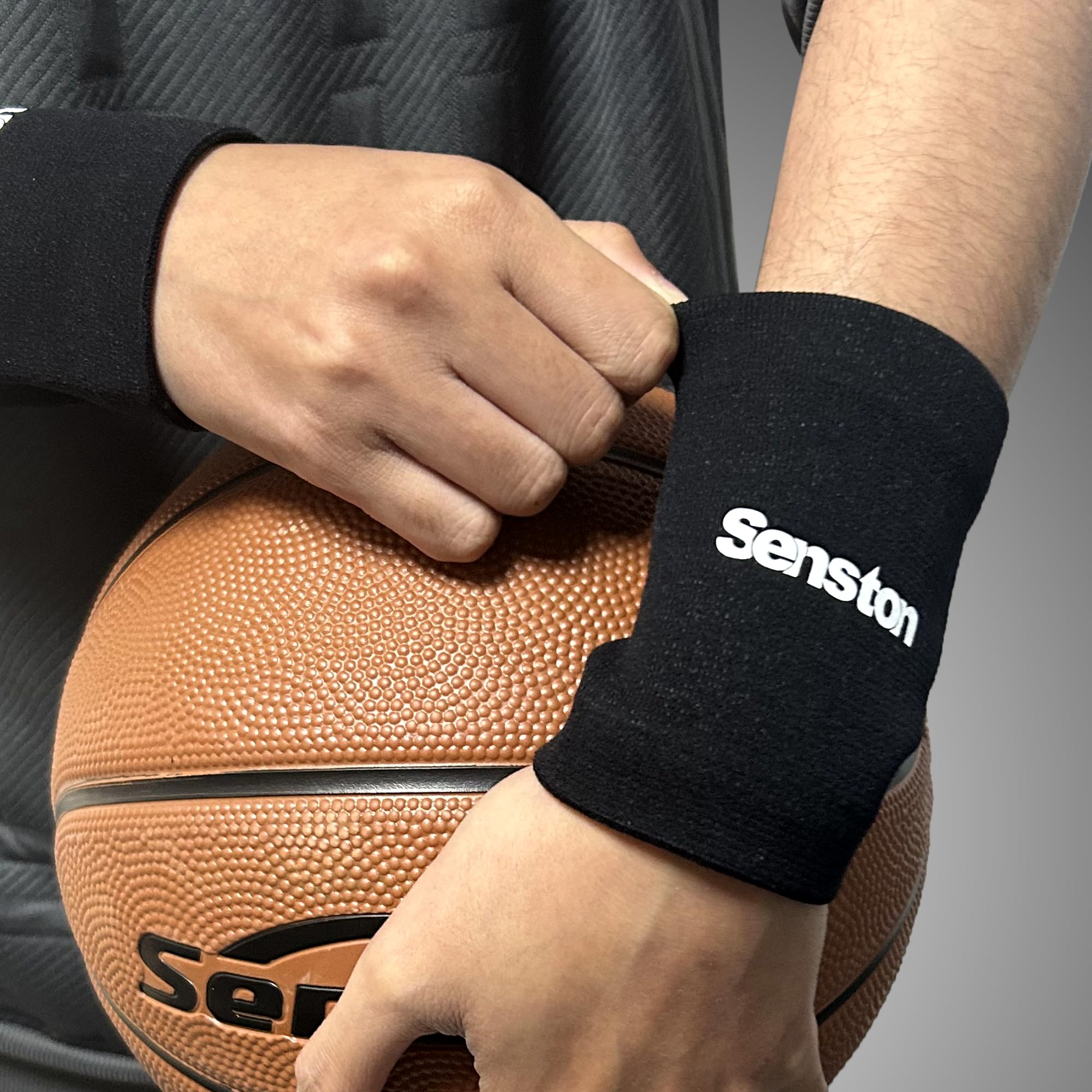 Accessori Sport 8 Polsini Sportivi Assorbenti - Cotone Organico Per Sudore, Palestra, Corsa | 4 Color Accessori Palestra Uomo Donna - Foto 2