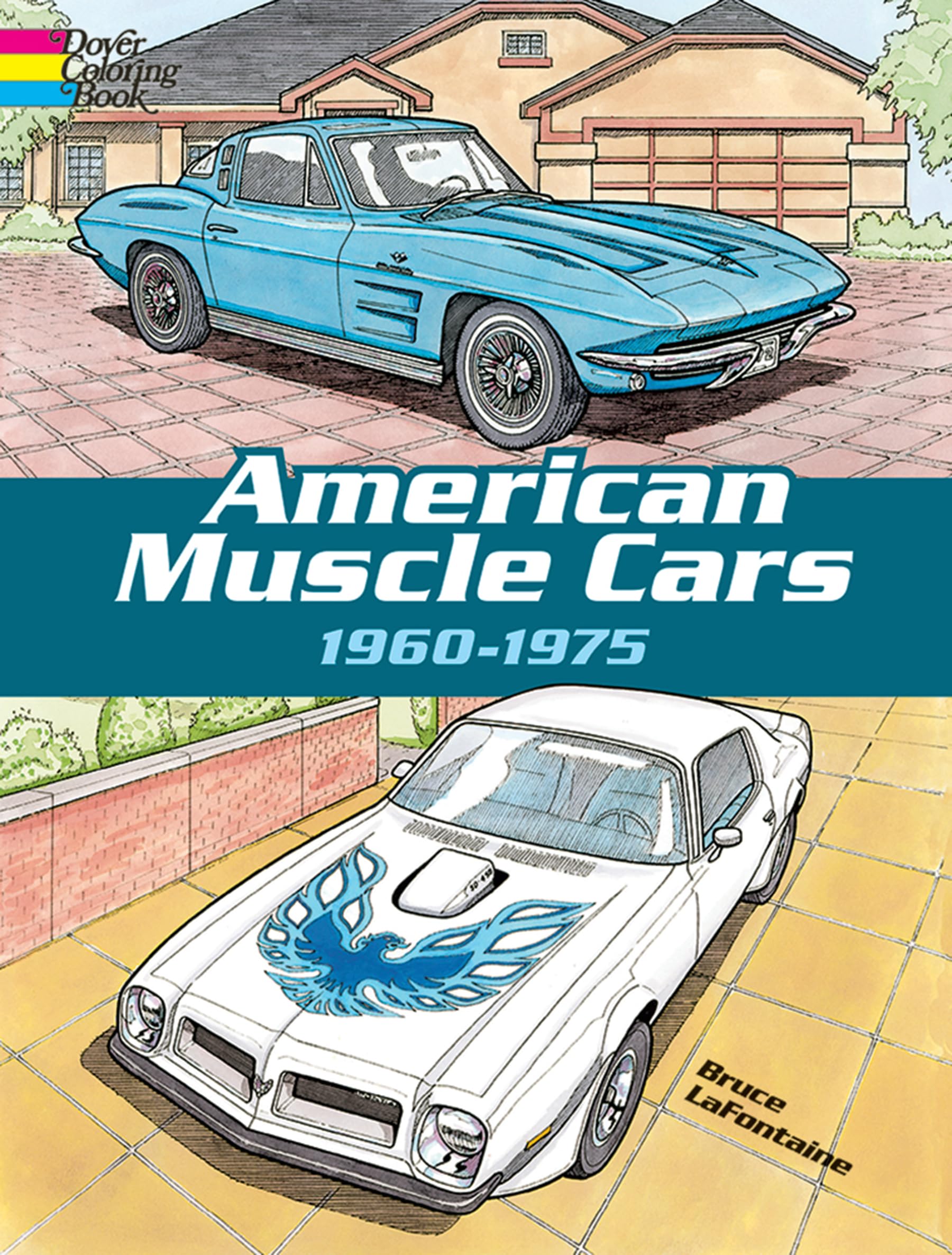 American Muscle Cars: Twelve Essays (Dover Planes Trains Automobiles Coloring)