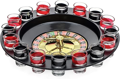 Miniatura 3 de EZ DRINKER Juego para shots tipo ruleta 16piezas