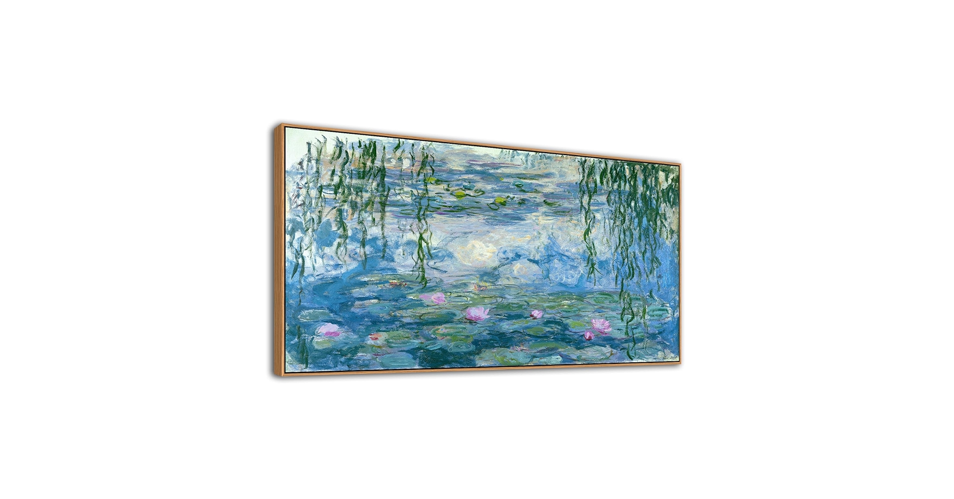 Amazon.com: tigeridge Water Lilies Framed Wall Art - Claude