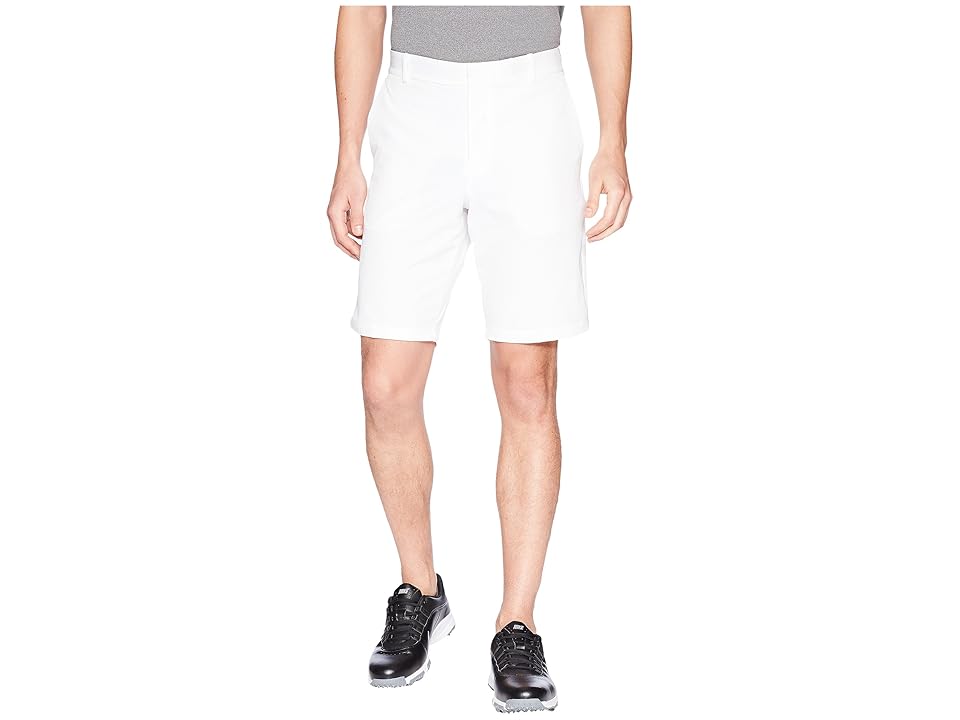 

Nike Golf Slim Fit Flex Shorts (White/Flat Silver) Men's Shorts