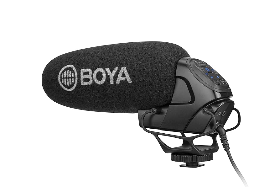 【美品】BOYA BY-BM3032 プロフェッショナル外付けカメラマイク 71NR607lAKL._UF894,1000_QL80_.jpg
