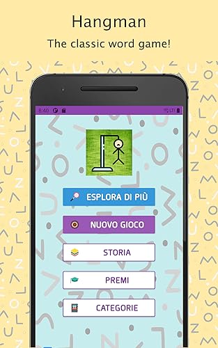 Boia (Hangman - Italian): FireTV, Android TV, Tablets, Phone