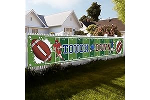 XtraLarge Football Yard Banner - 120x20 Inch