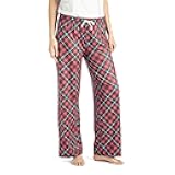 Women's Christmas Winter Holiday Lounge Pants with Gift Travel Tote