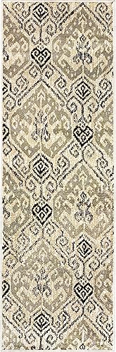 Miniatura 2 de SUPERIOR Alfombra de pasillo para interiores con respaldo de yute, perfecta para entrada, oficina, sala de estar, dormitorio, cocina, comedor,