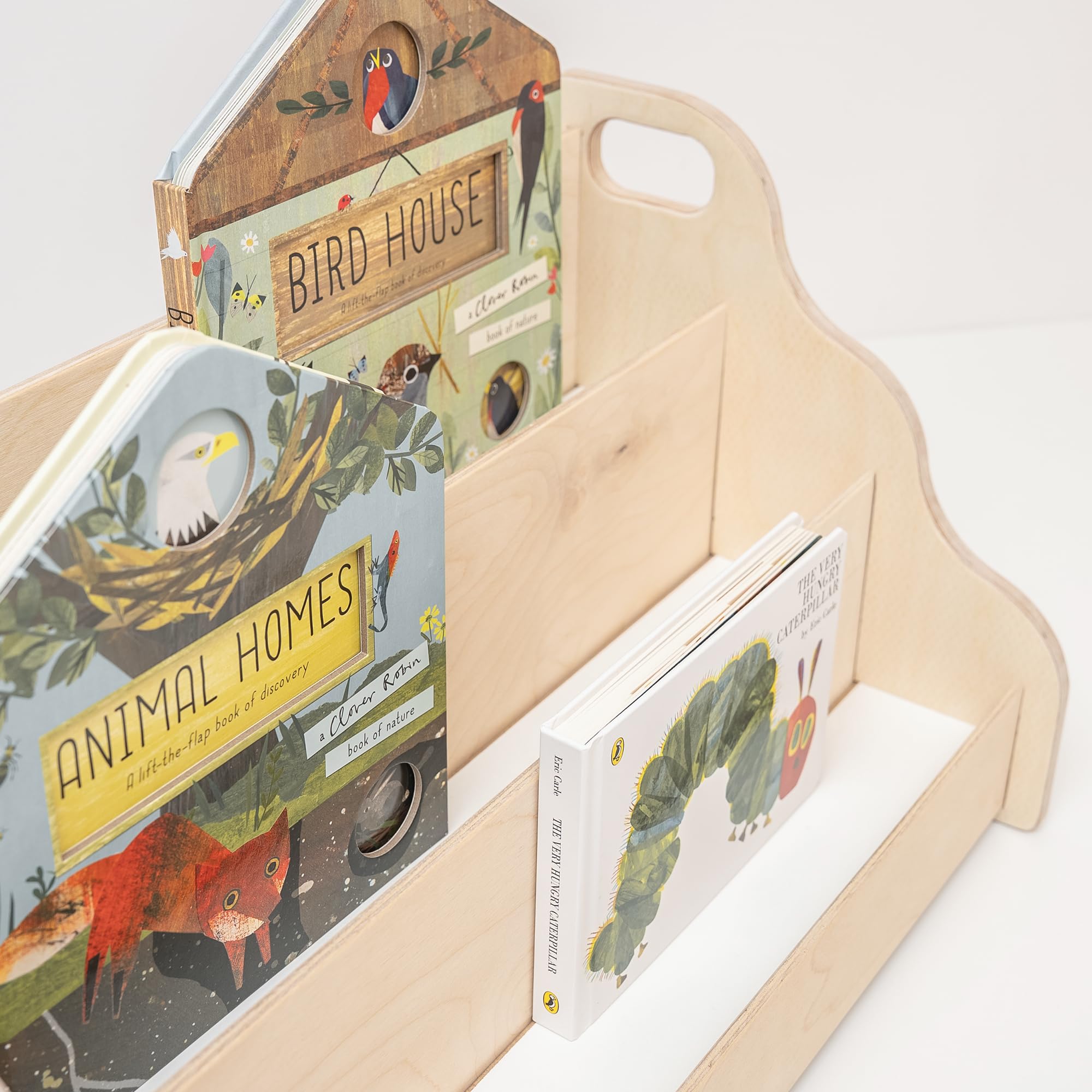 MAMOI® Bücherregal Kinder – Kinderregal, Bücher-Organizer für Kinderzimmer Möbel, Büchergestell, freistehend, Büchergestell zur Aufbewahrung von Büchern, Bücherkiste