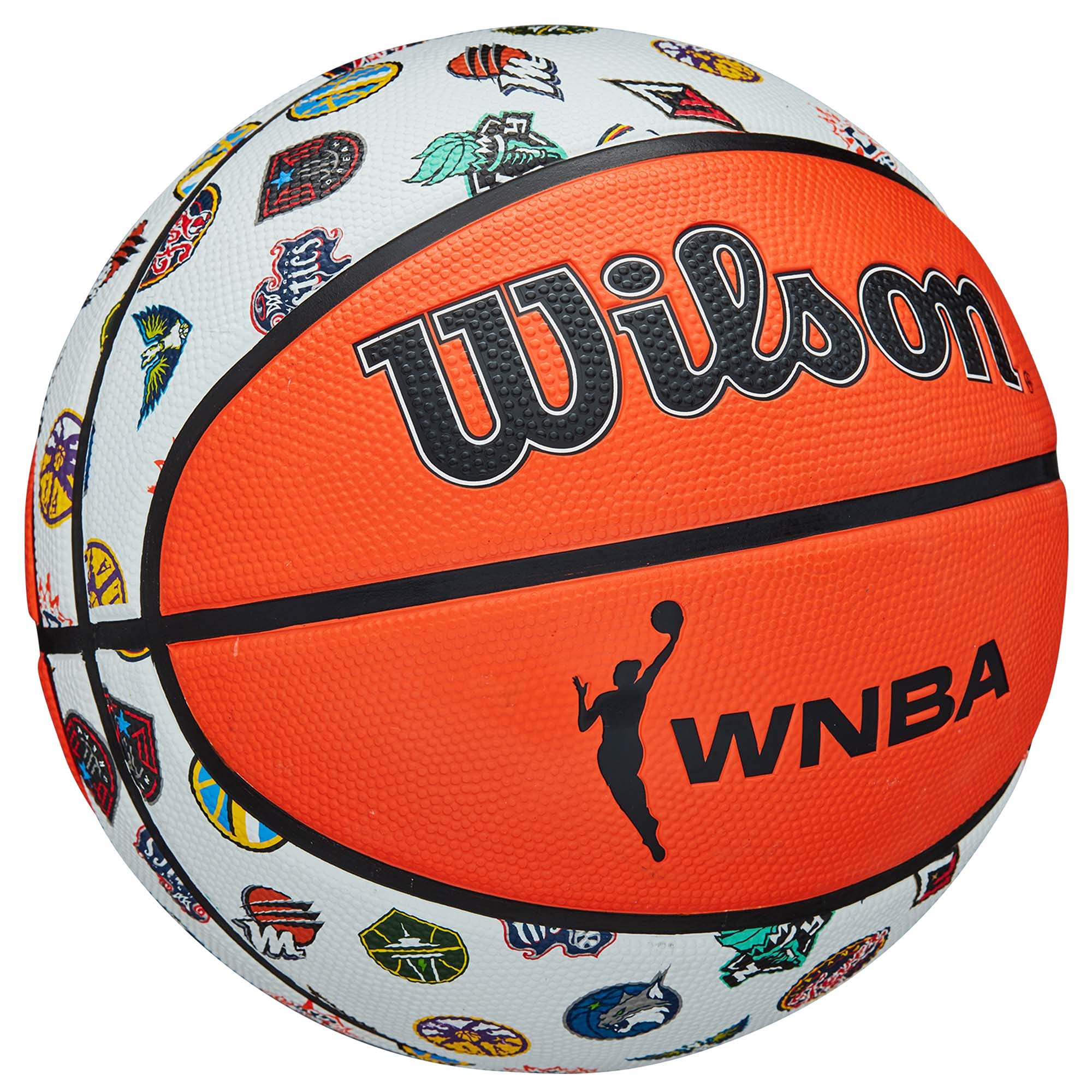 Wilson Pallone da Basket NBA ALL TEAM, Utilizzo Outdoor, Gomma